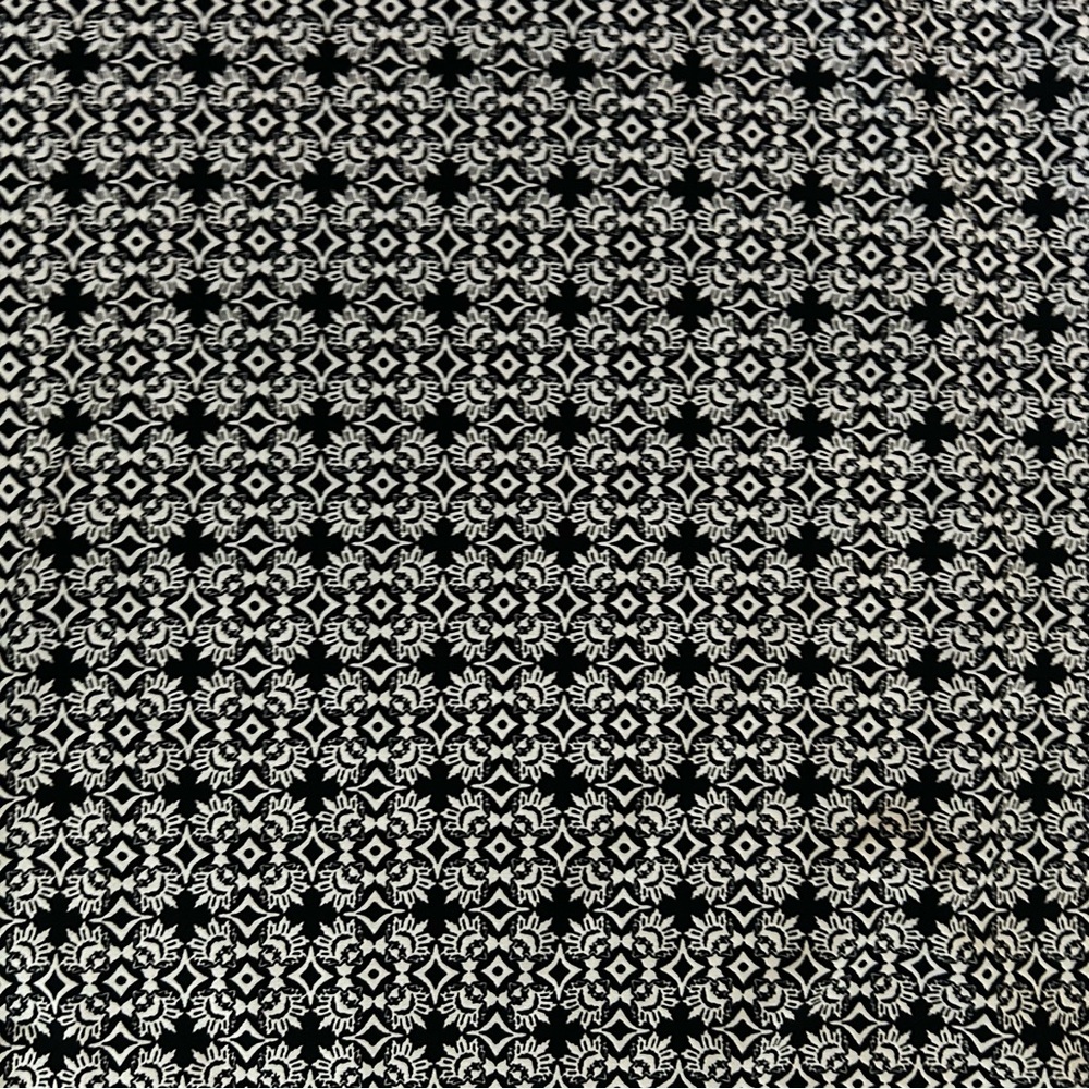 Lane Bryant Black and White Printed Pants - Picture 3 of 7